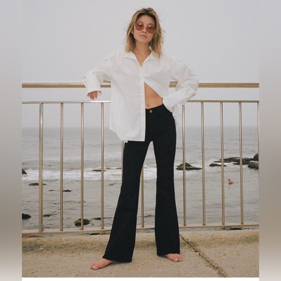 Sophie jeans by Sophie Vergara women’s size 4, trousers, black flare legs New - Picture 1 of 14